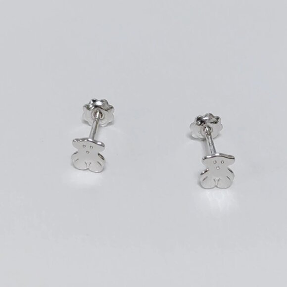 Tous Jewelry - TOUS Earring White Gold Baby TOUS Earrings 925 Sterling Sliver Women Jewelry